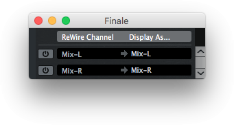 Dialogbox Cubase
